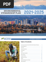 Bellevue Enviornmental Stewardship Plan - Adopted
