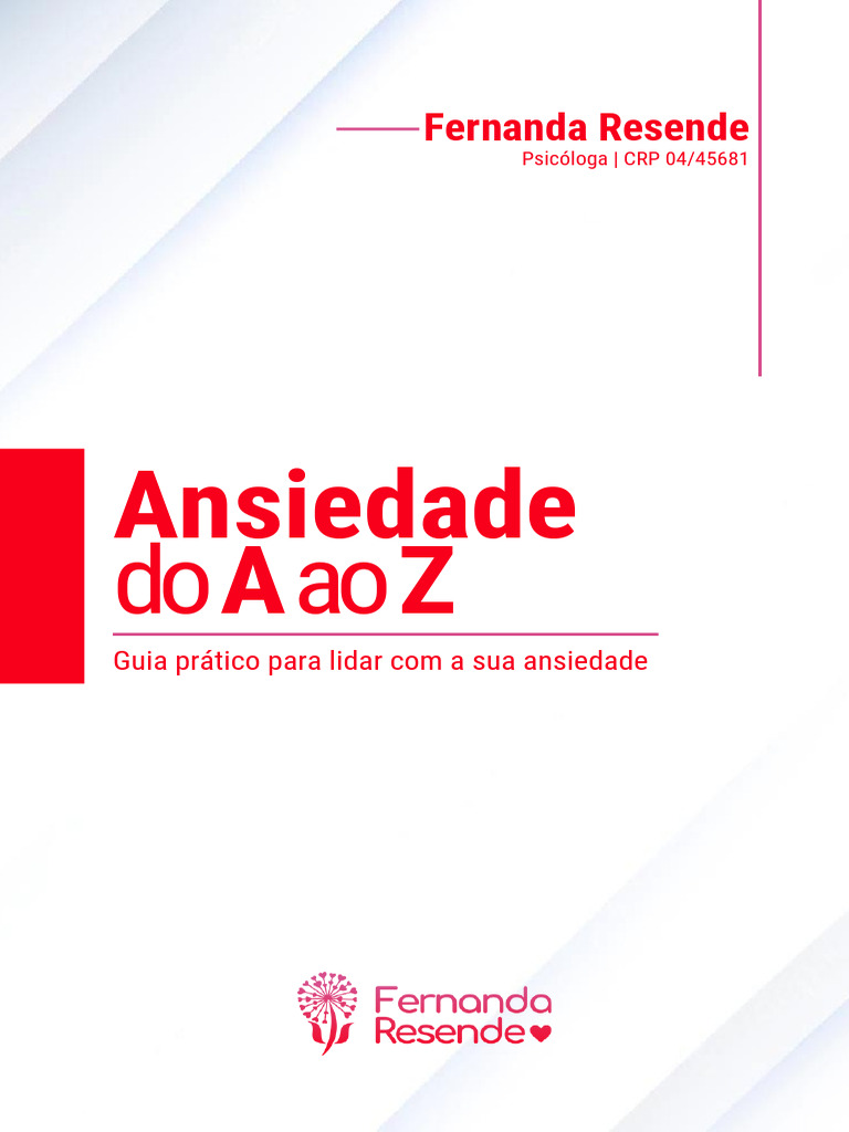 Guia Prático para Lidar com Ansiedade | PDF | Ansiedade | Pensamento