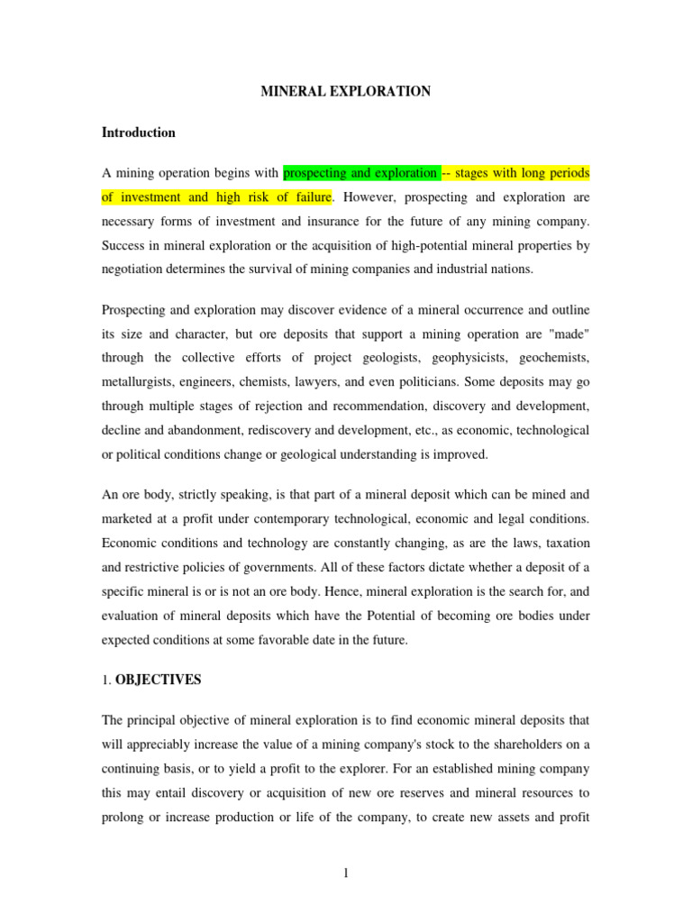 Mineral Exploration | PDF | Gamma Ray | Radioactive Decay