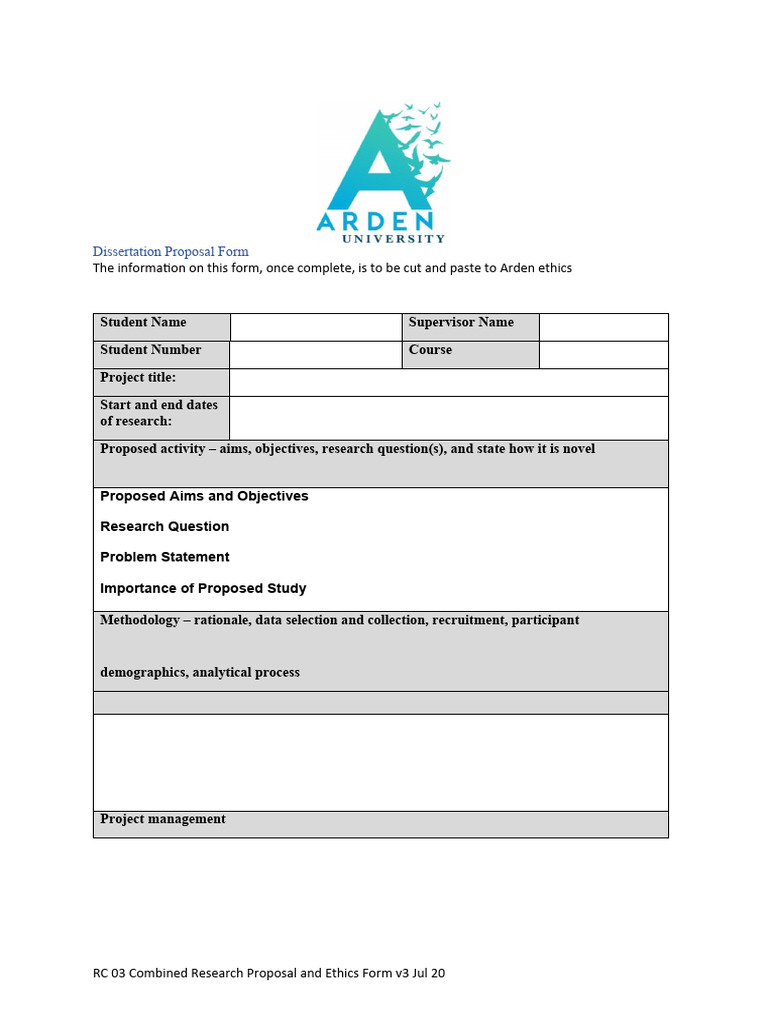 HCM Research Proposal Document | PDF | Informed Consent | Data