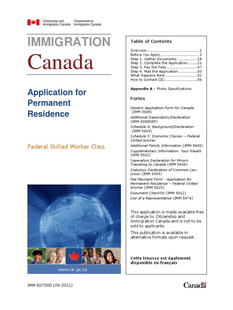 Canada: Immigration | PDF | Career & Growth | Finance & Money Management