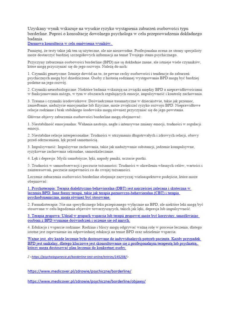 Borderline | PDF