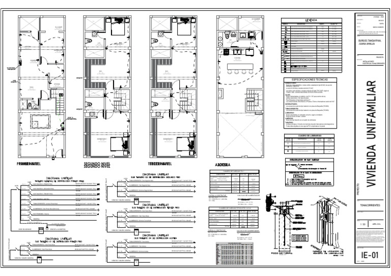 Proyecto de Vivienda Unifamiliar en Chimbote | PDF