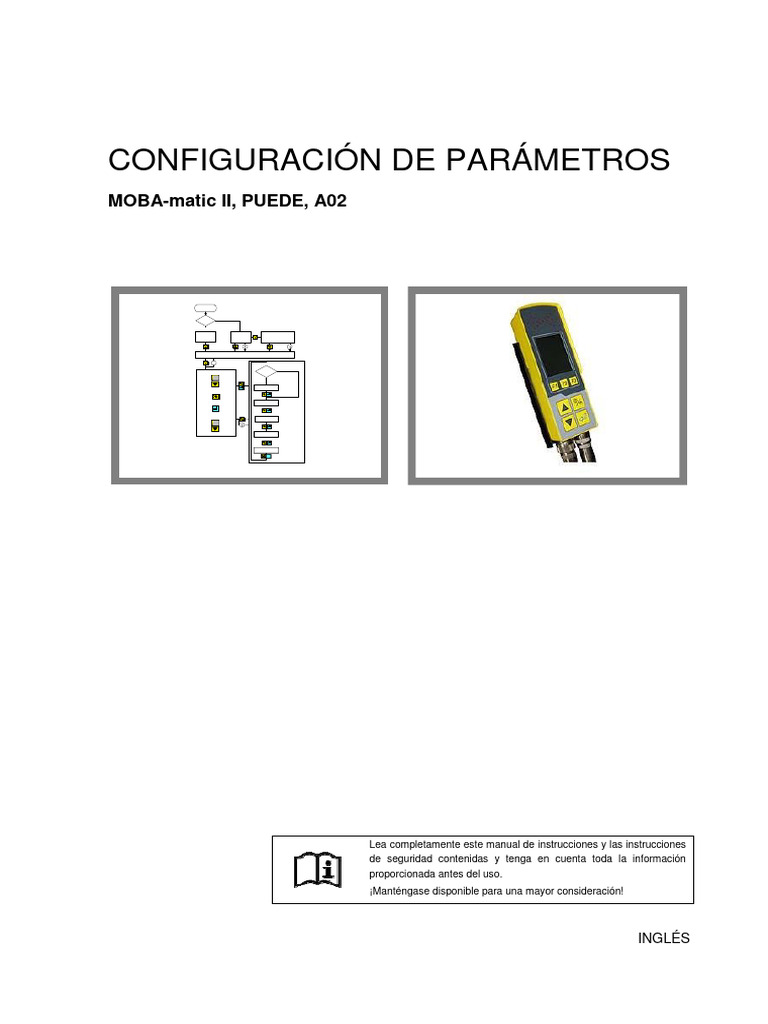 Instrucciones de Configuración MOBA-matic II | PDF | Sensor | Cambiar