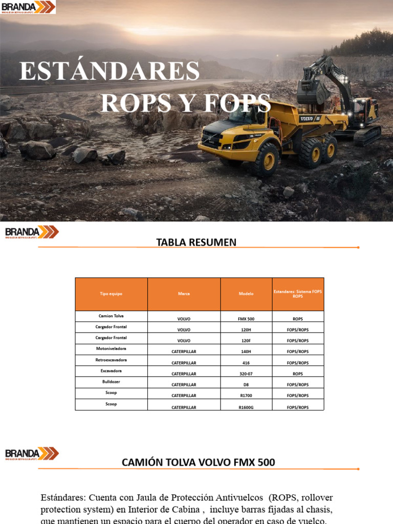 Estandares Fops Rops | PDF