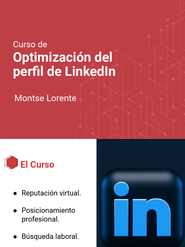 Curso de Optimización de LinkedIn | PDF | Vinculado en | Reclutamiento