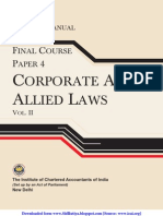Corporate and Allied Laws Vol. II (Practice Manual) - g1