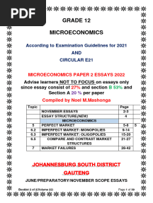 GR 12 Essays Booklet 2 of 2 MICRO