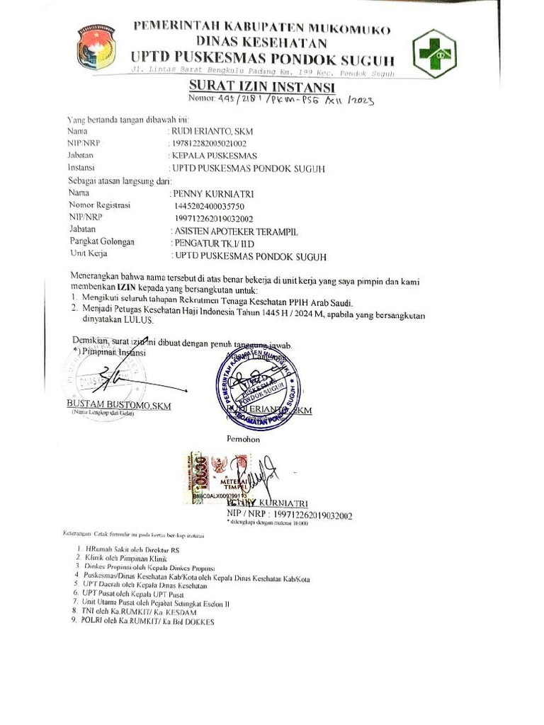 Surat izin 8 stansi 11zon pdf