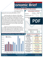 Rep. Tobash December 2011 Economic Brief