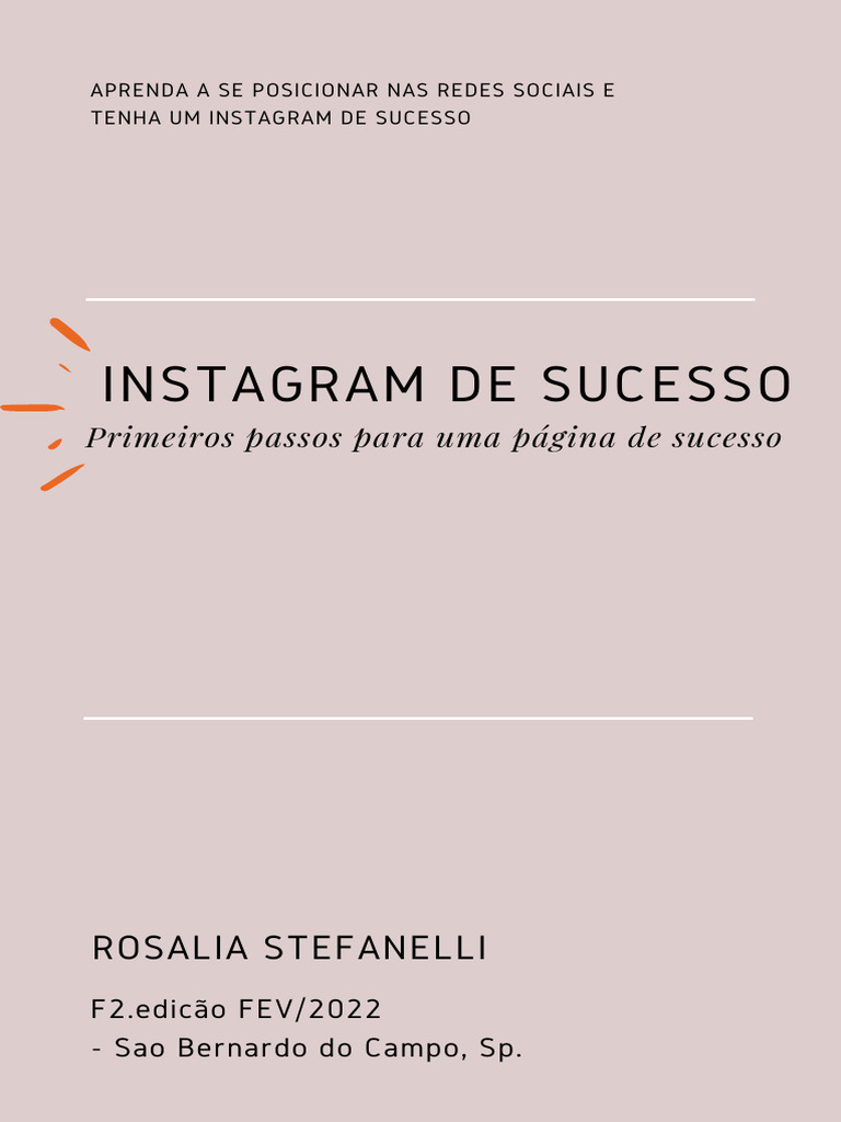Dicas para um Instagram de Sucesso | PDF