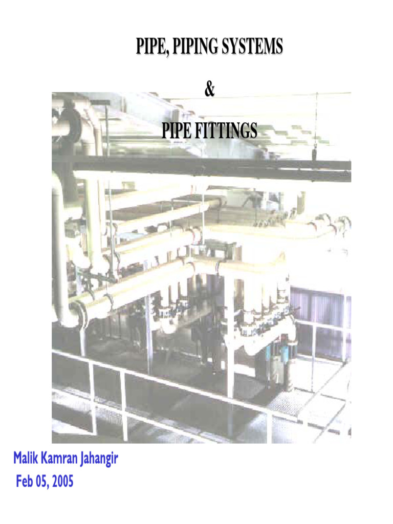 Comprehensive Guide to Piping Systems | PDF | Pipe (Fluid Conveyance ...