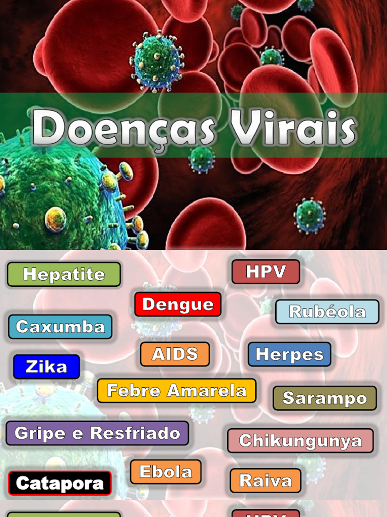 3 - Doenças Causadas Por Vírus | PDF | Vírus | Gripe