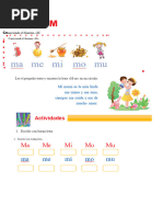 Palabras con M y S para Lectura | PDF