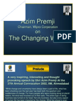 Azim Premji on Change[1]