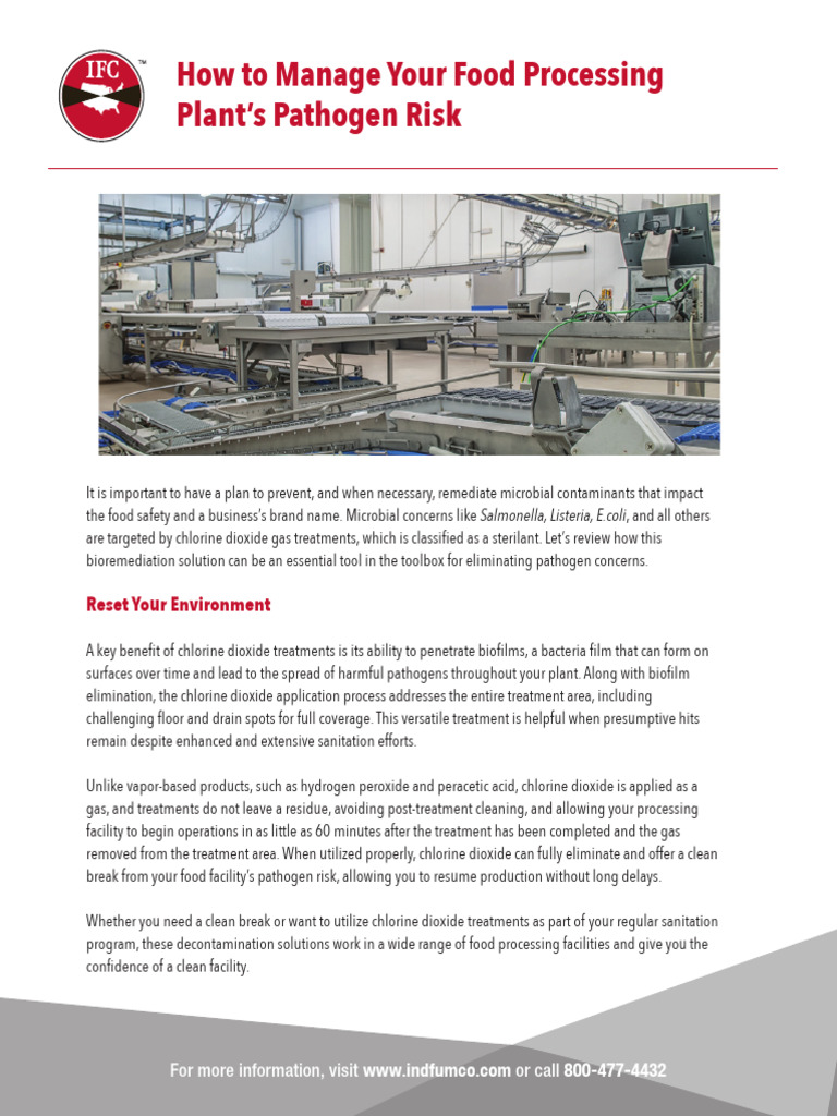 How to Manage Pathogen Risk | PDF | Sterilization (Microbiology)