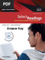 Select Reading Answer Key Overview | PDF | Classics