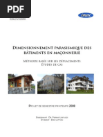 Download 2008 Dimensionnement parasismique des btiments en maonnerie Mthode base sur les dplacements tudes de cas Lattion by Olivier Geoffroy SN74544318 doc pdf