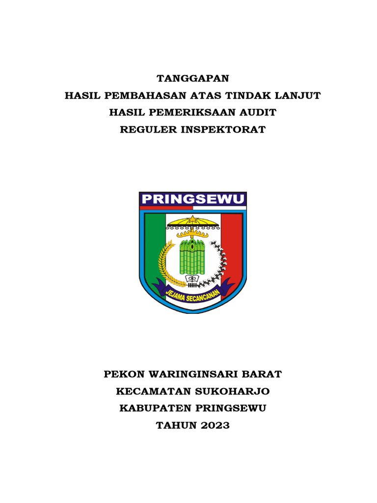 LAPORAN KEGIATAN Patbm | PDF