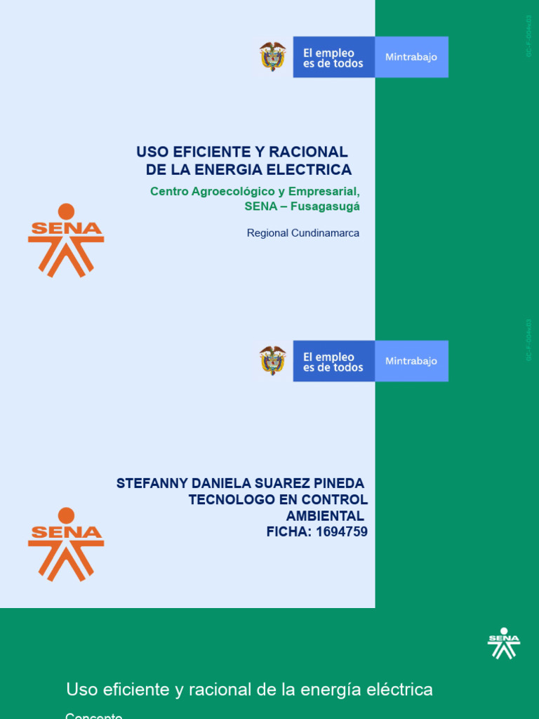 Uso Eficiente y Racional de La Energía | PDF | Naturaleza | Cantidades ...