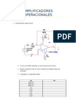 AMPLIFICADORES OPERACIONALES