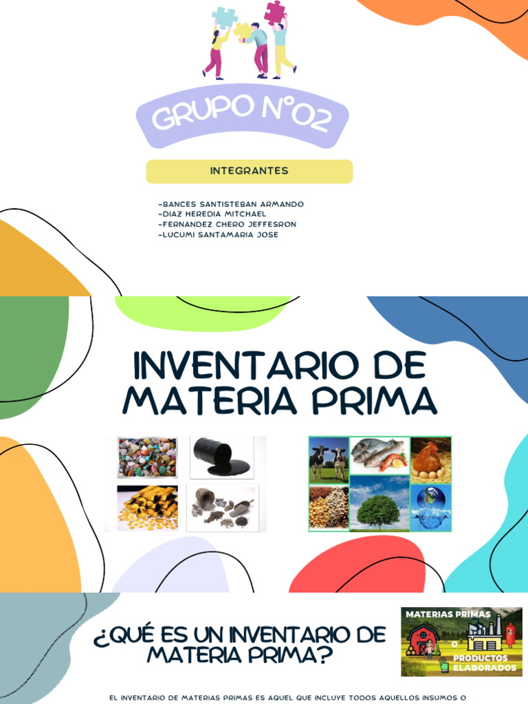 Inventario de Materia Prima: Guía Completa | PDF | Business | Cadena de ...