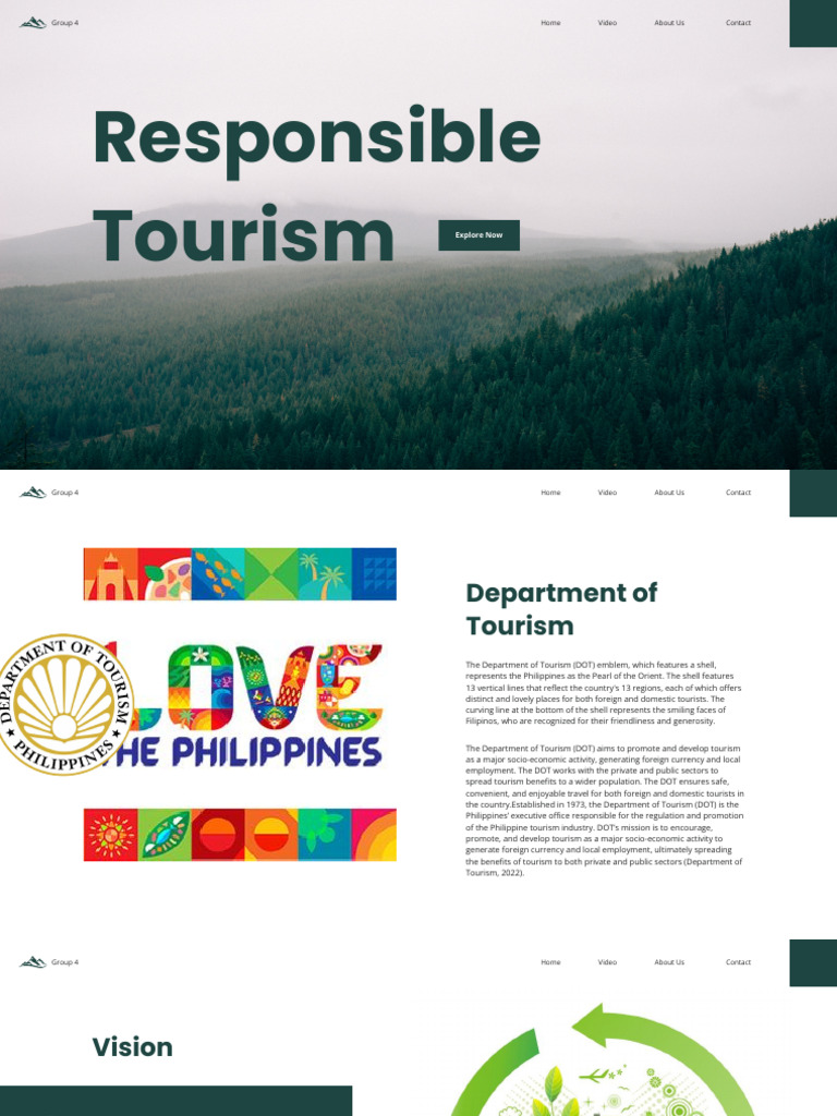 Responsible Tourism Pdf Tourism Natural Environment
