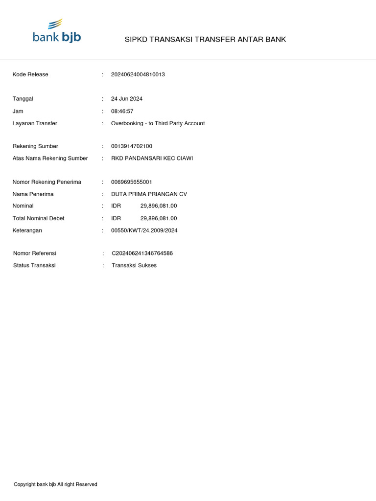 Bukti TF Material Pengeboran SAB RW 01 | PDF