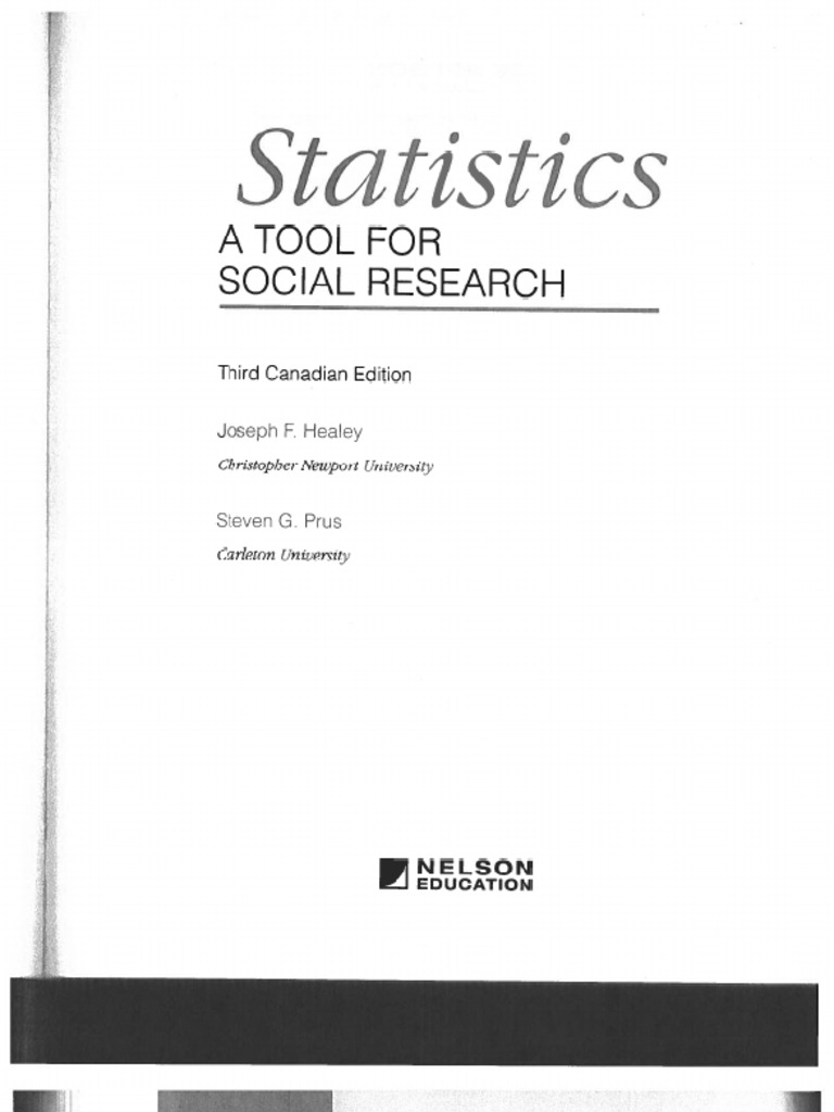 Healey and Prus 2016 Chapter 11 - Introduction To Bivariate Association ...