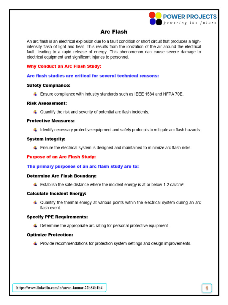 Arc Flash | PDF | Electric Arc | Electrical Engineering