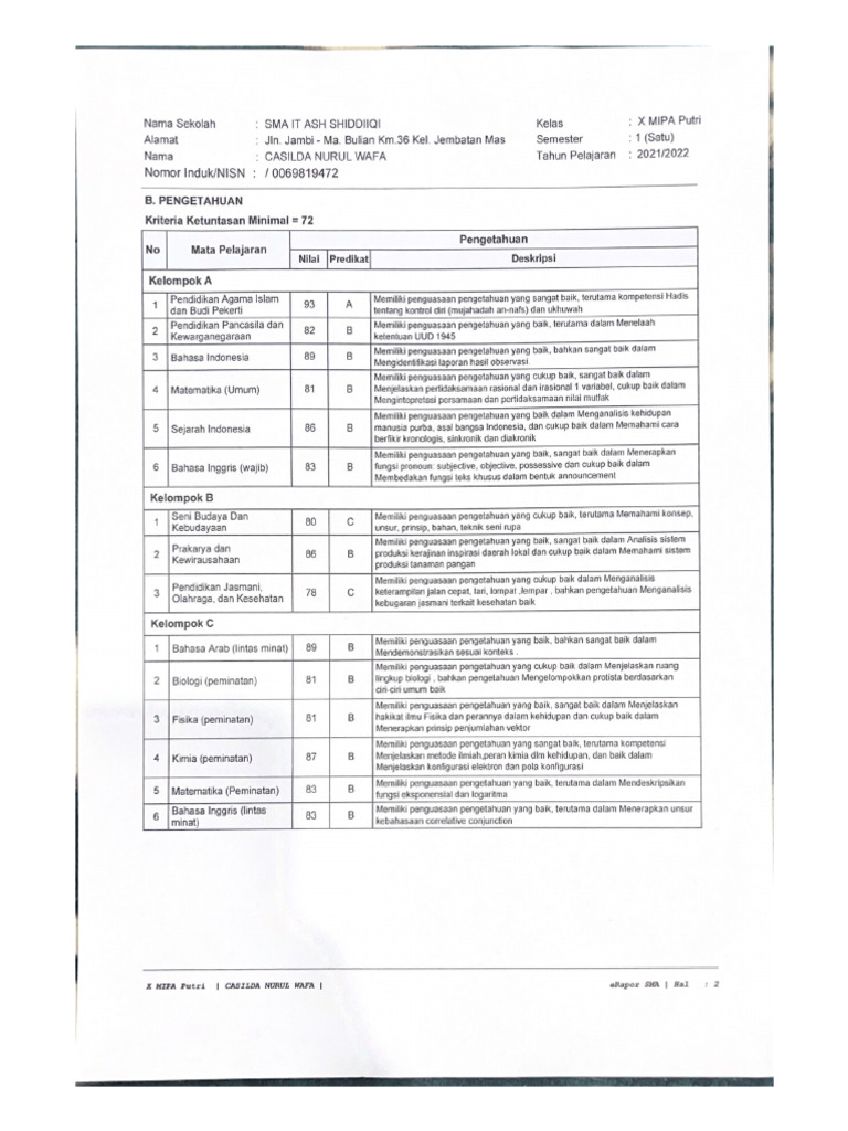 Rapor | PDF
