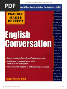 Practice Makes Perfect English Conversation by Jean Yates