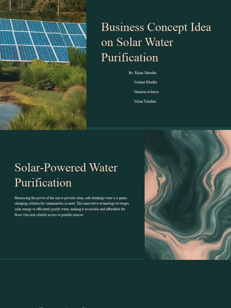 Solar Water Purification in Nepal | PDF | Solar Energy | Water