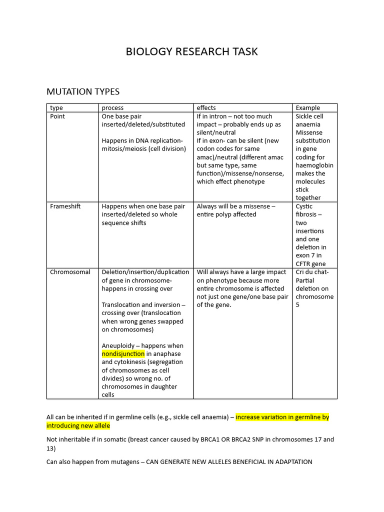 Research download free pdf single nucleotide polymorphism mutation