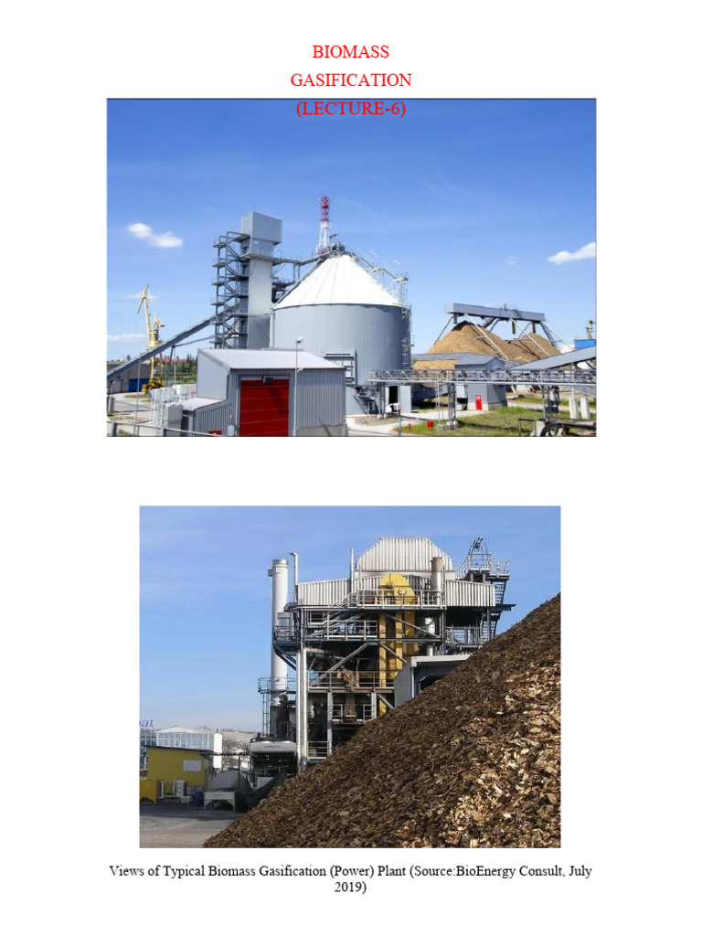 Bio Mass Gasifier | PDF | Gasification | Biofuel