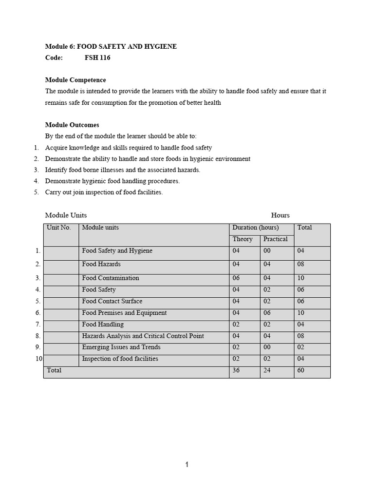 Food Safety and Hygiene Essentials | PDF | Foodborne Illness | Food Safety