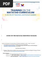 MATATAG K-10 Curriculum Overview | PDF
