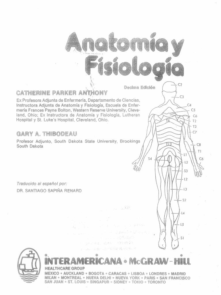 Anatomia Y Fisiologia Anthony Unidades 1 Y 2 Pdf