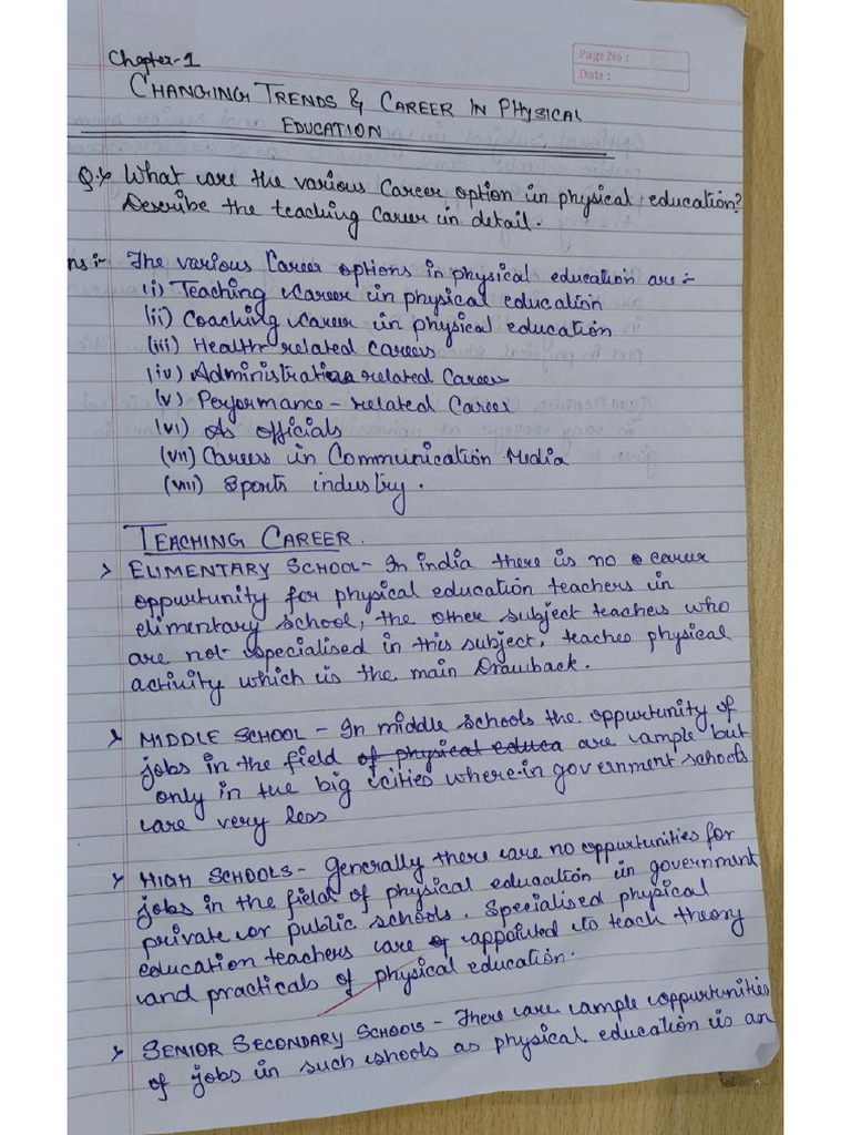 Class Notes | PDF