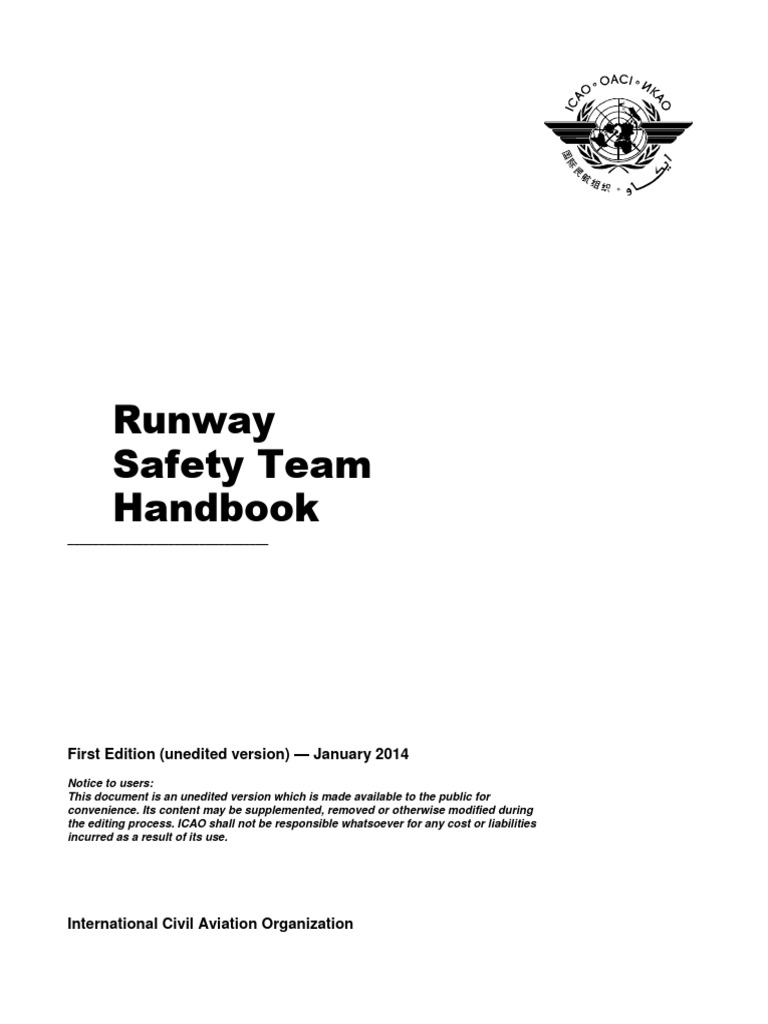 Runway Safety Team Handbook Guide | PDF | Risk | Risk Assessment