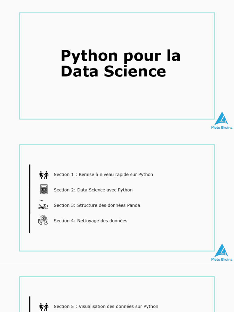 Analyse de données avec Python et Jupyter | PDF | Python (Langage de ...
