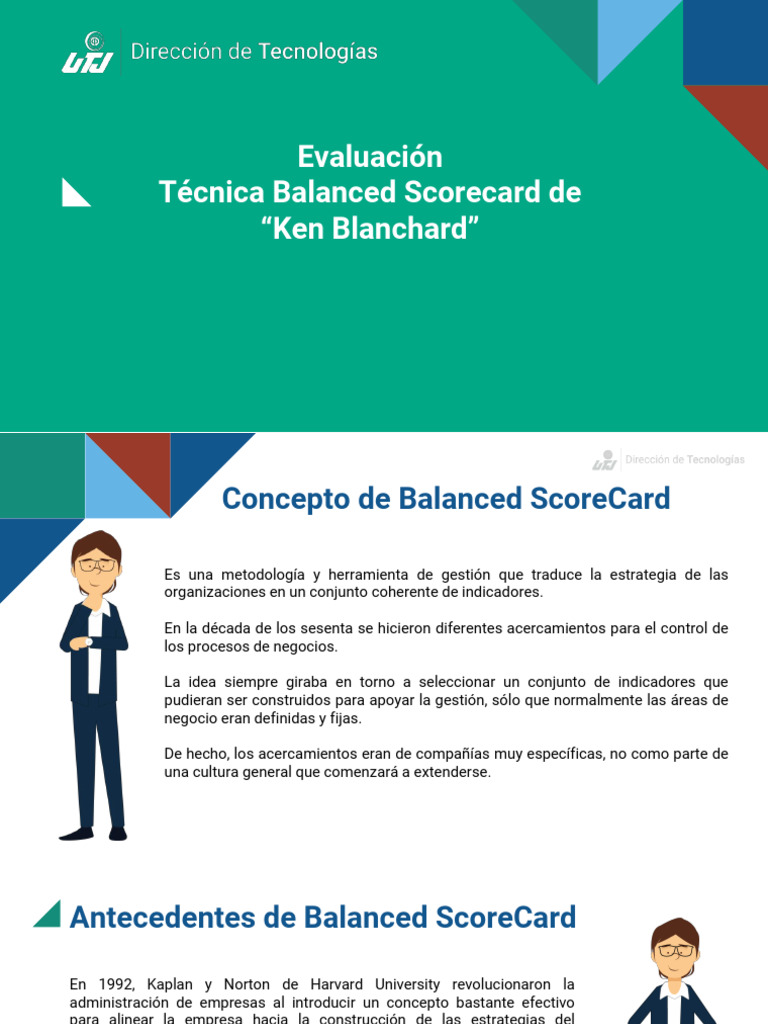 02 Técnica Balanced Scorecard de Ken Blanchard | PDF | Business | Economias