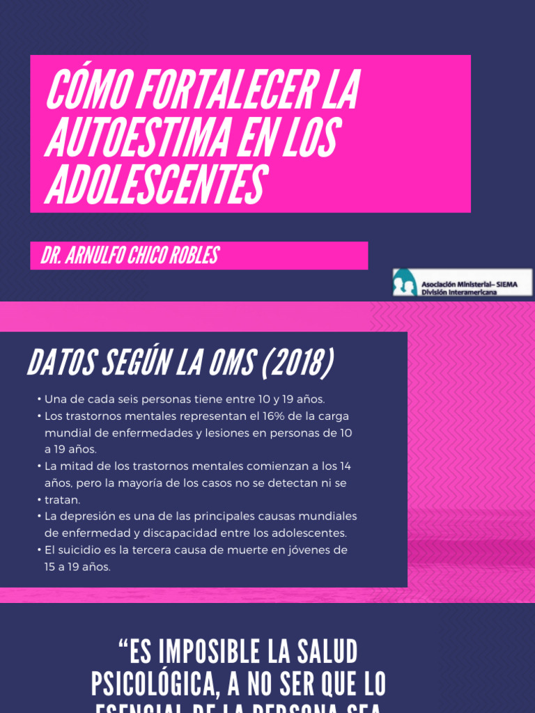 Fortalecer la Autoestima en Adolescentes | PDF | Autoestima | Sicología