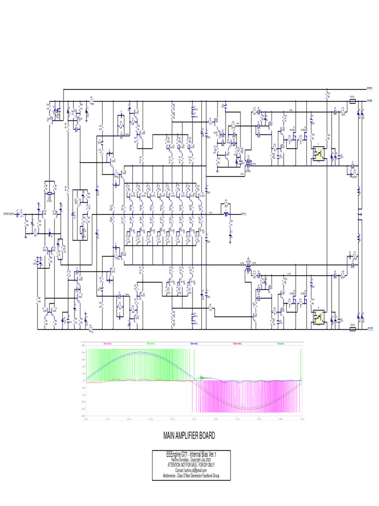 Class D Amplifier Circuit Design | PDF