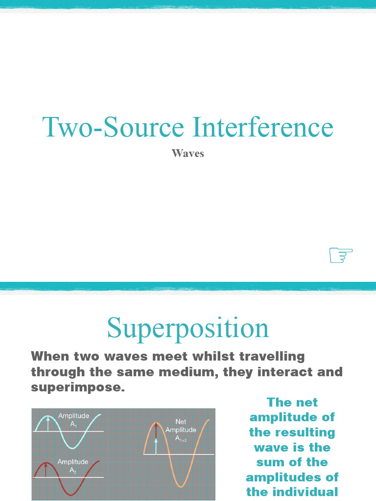 3.5 - Two-Source Interference - Powerpoint | PDF | Waves | Coherence ...