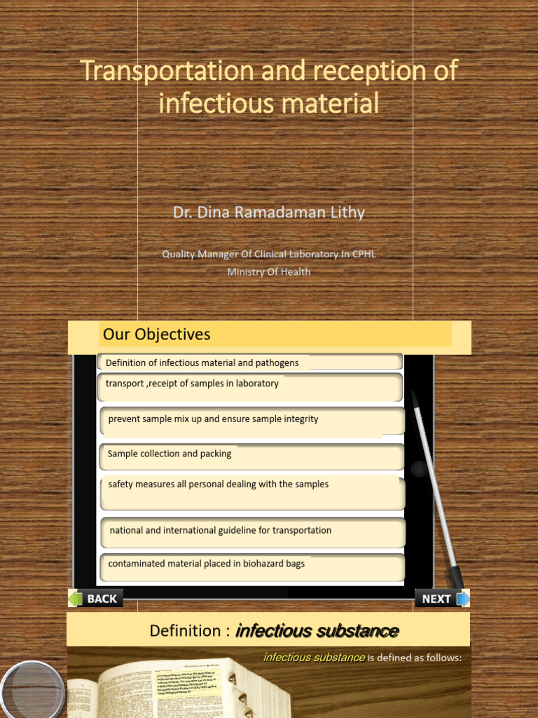 Infectious Material Transport Guidelines | PDF | Infection | Pathogen