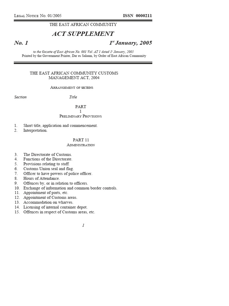 ea-customs-management-act-1-pdf-customs-warehouse