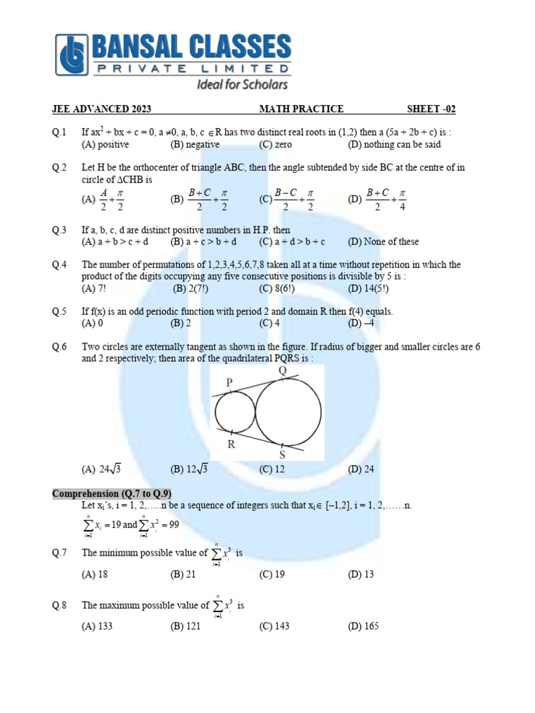 Class 6 Integers Worksheet | PDF | Circle | Elementary Geometry