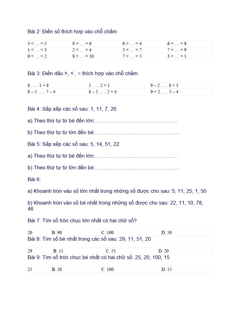 BT Ôn L P 1 | PDF