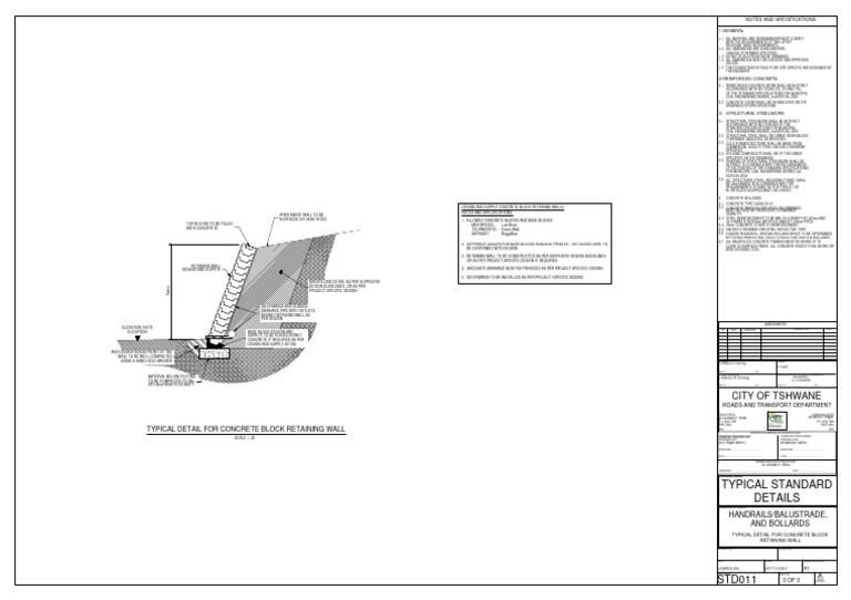 Handrails Balustrades Bollards & Retaining Walls 3 of 3 PDF